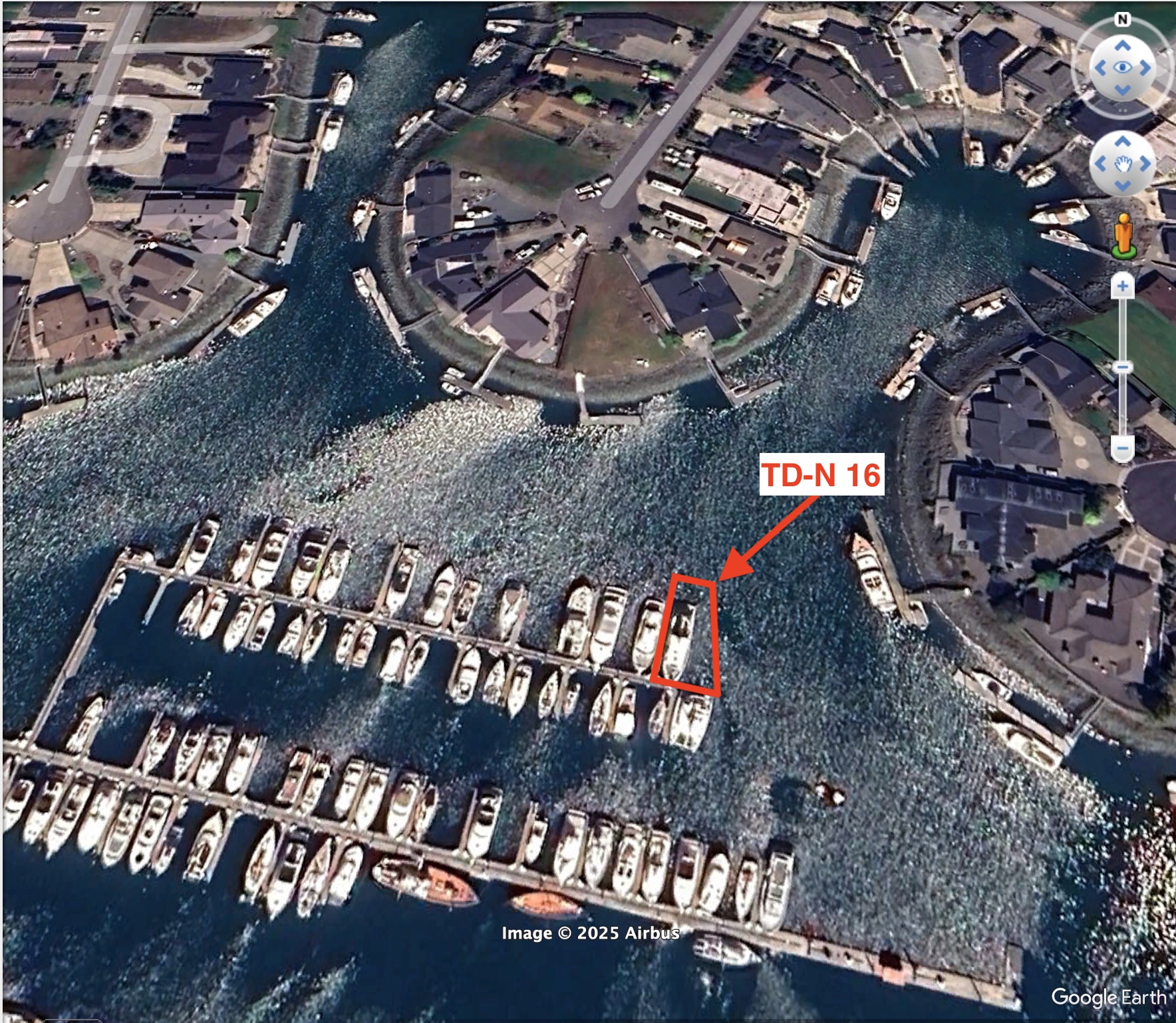 Aerial view of Slip TD-N 16